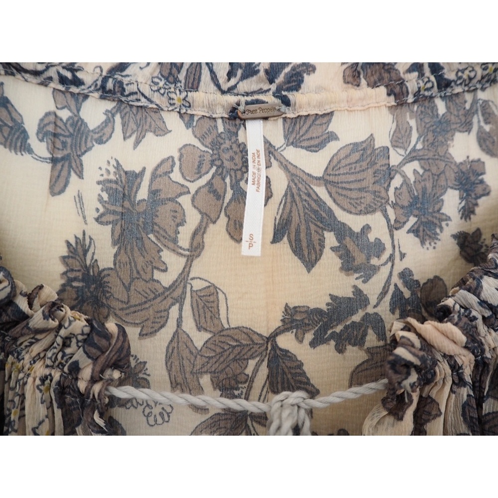 Free People Hendrix Floral Blouse - Picture 8 of 8
